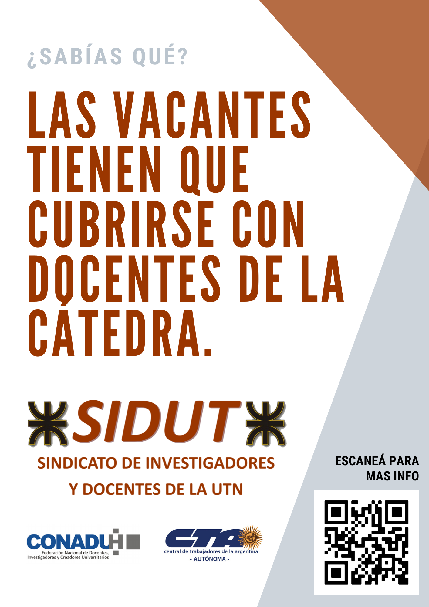 Cobertura de Vacantes en la UTN